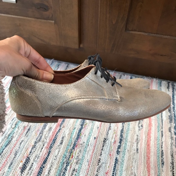 Rachel Comey Novak rare silver Oxford flats 6/6.5 - Picture 4 of 8